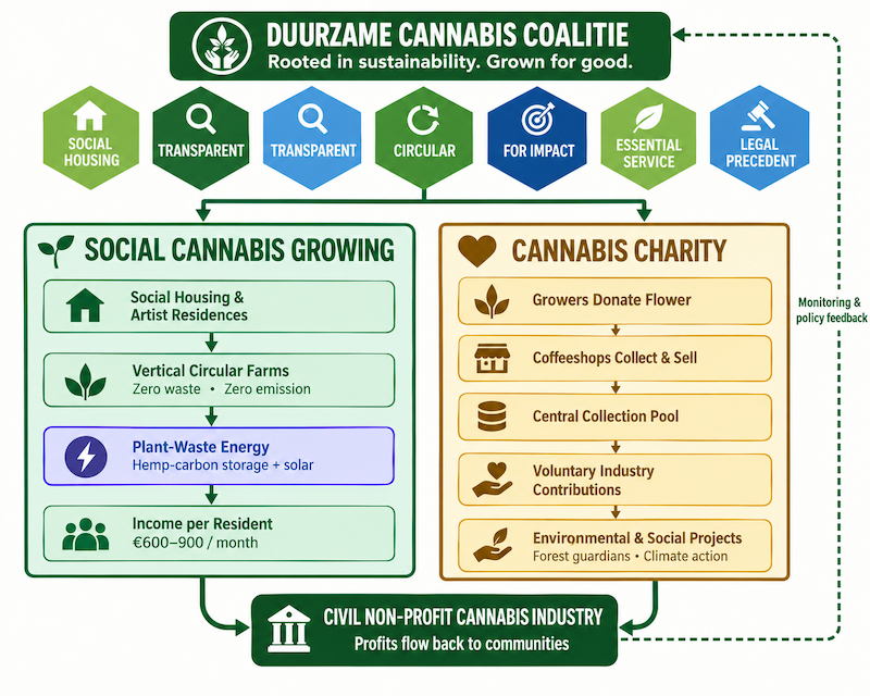 Duurzame Cannabiscoalitie_ Stroomschema Duurzaam Cannabis Coalitiemodel